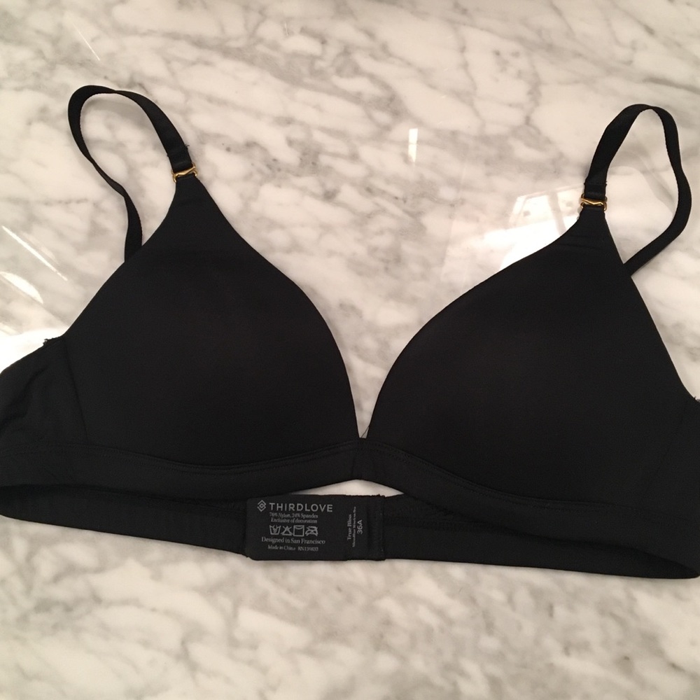 ThirdLove True Bliss Microfiber Wireless Bra 36A